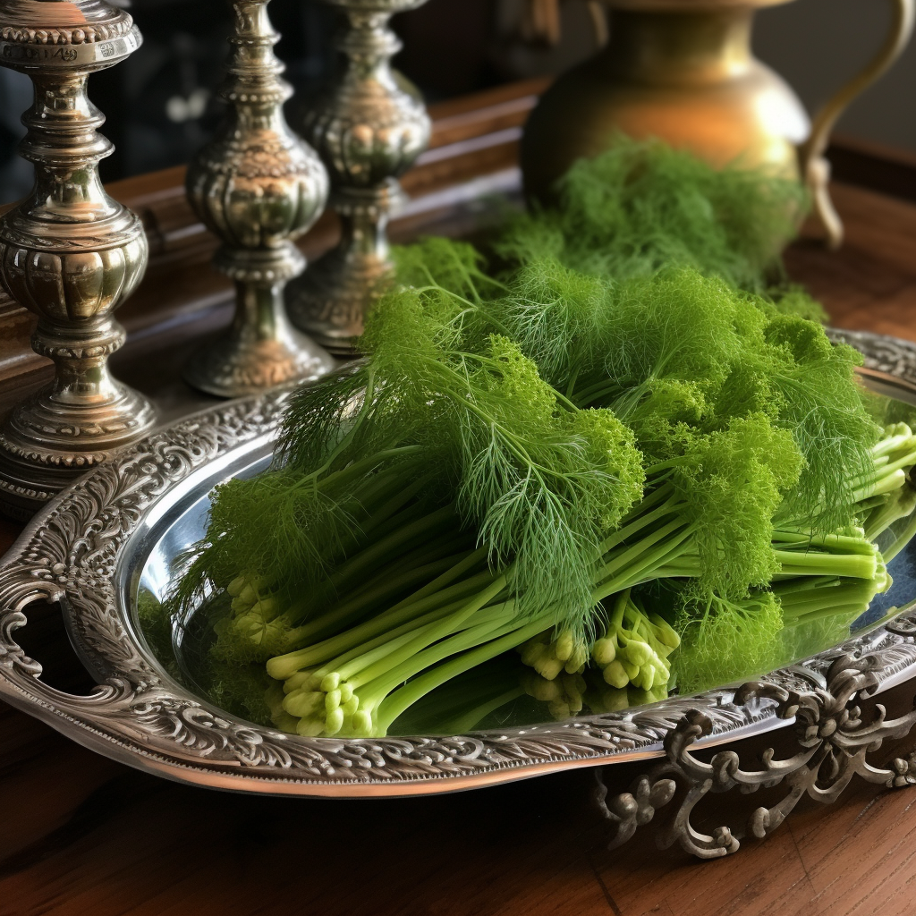 laguslab_Dill_on_a_vintage_tray_10f7c0bd-d9dc-4ccb-8d01-cd6a00db302c