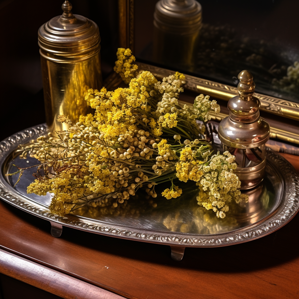 laguslab_Immortelle_on_a_vintage_tray_1313cd0f-a922-41cf-8642-7e1d1673afd8