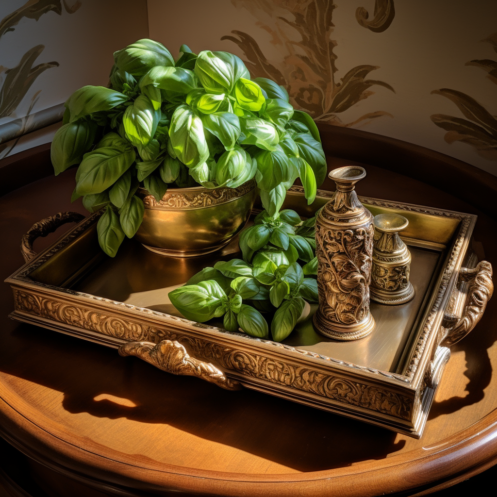 laguslab_basil_on_a_vintage_tray_06468afa-c087-4ab6-ad8c-a6d91498ac9f